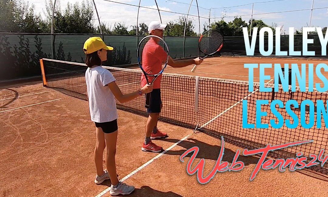 Easy Way to Teach the Volley / Fun Tennis Lesson