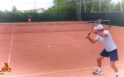 I Play THIS Tennis Game Once a Week (Friendly Competition)