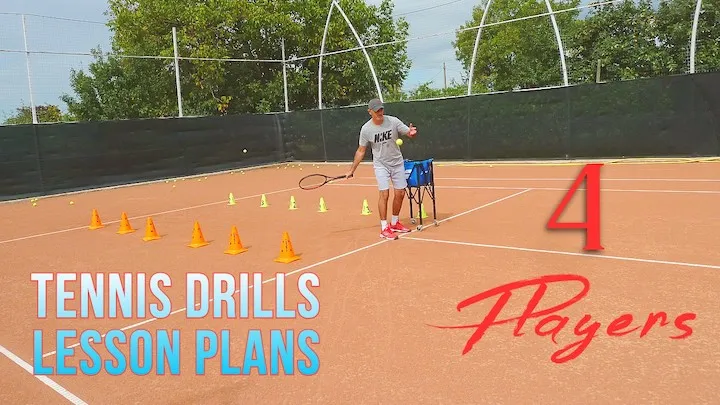 tennis drills and lesson plans for 4 players