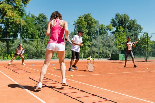 Cardio Tennis Drills