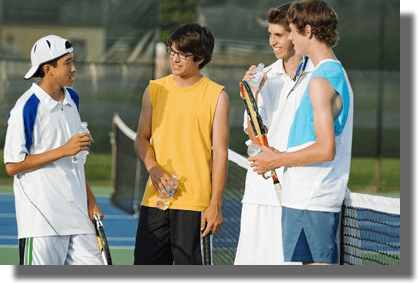 Tennis Drills for Four Players