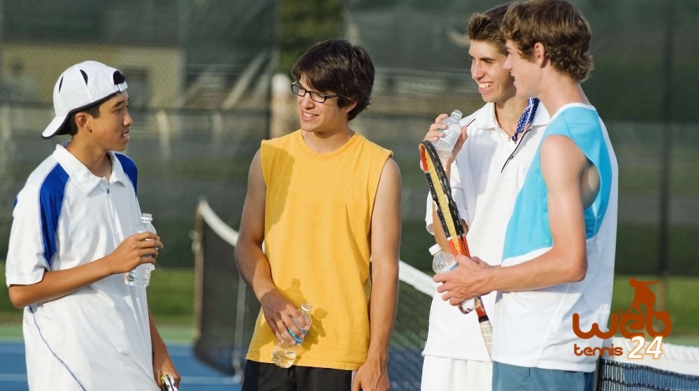 Tennis Drills to Coach 4 Players