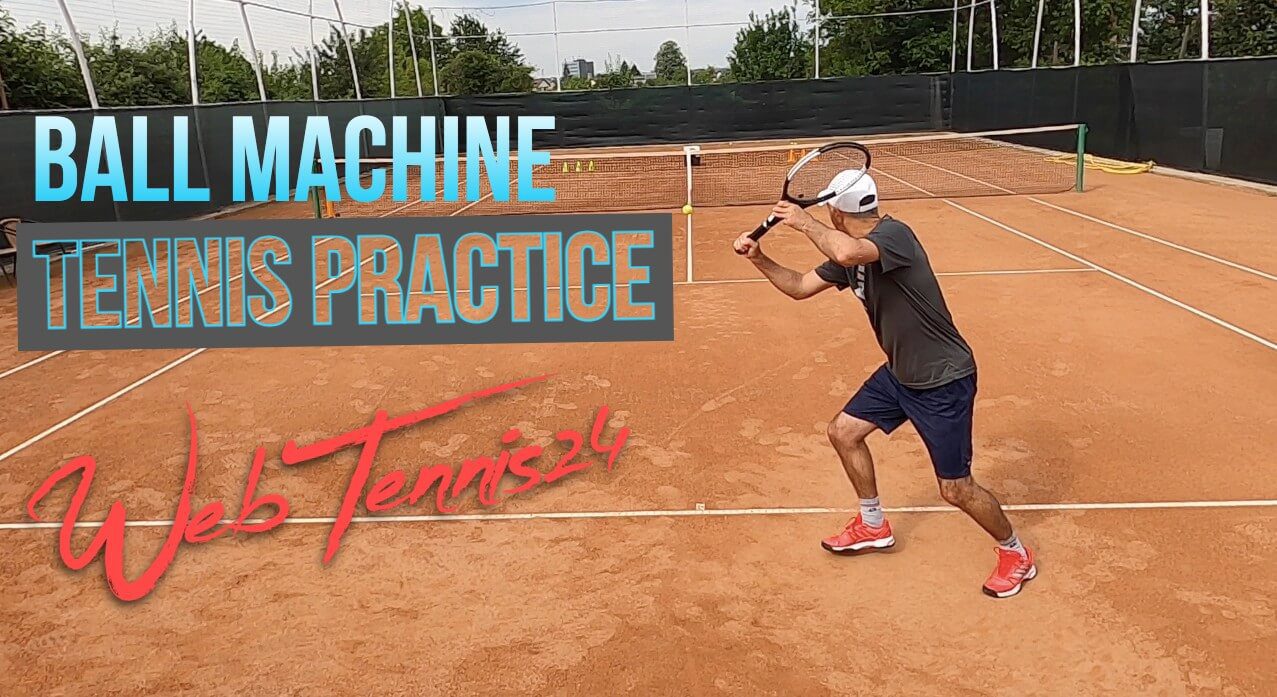 Ball Machine Tennis Drills a Tennis24 program