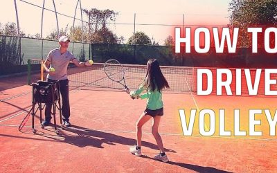 Drive Volley Tennis Lesson: Technique, Tactics, Drills