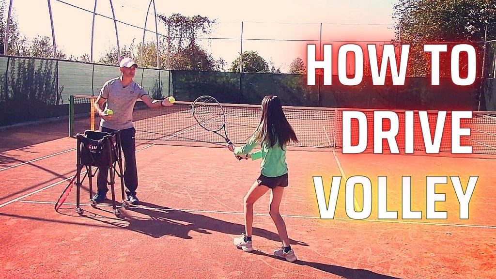 tennis coaching: how to hit a drive volley