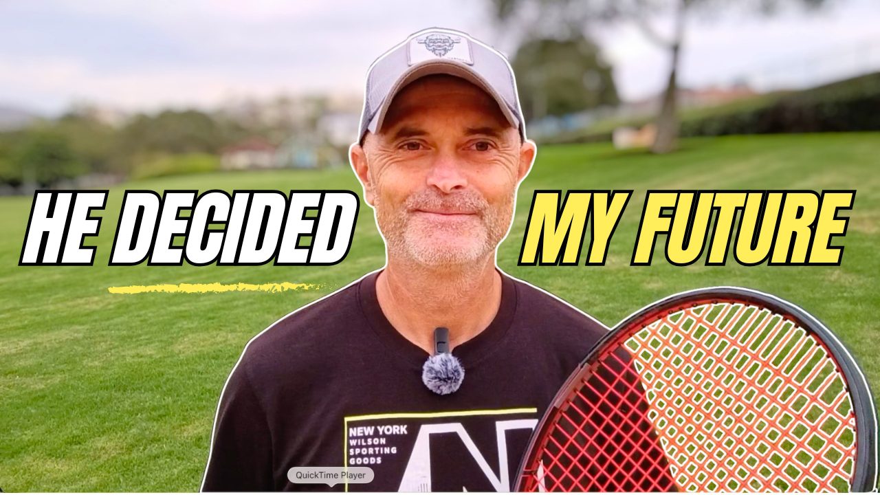 my father decided my tennis coaching career