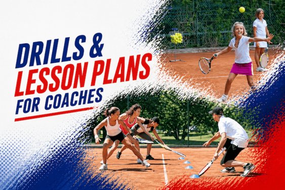 Tennis Drills and Lesson Plans for Coaches program cover