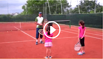 my daddy my coach - kids tennis lesson 14