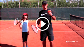 my daddy my coach - kids tennis lesson 15