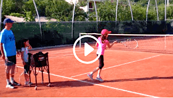 my daddy my coach - kids tennis lesson 21