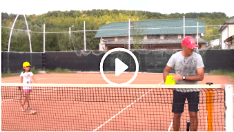 my daddy my coach - kids tennis lesson 29