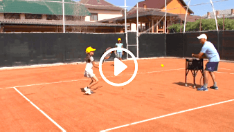 my daddy my coach - kids tennis lesson 41