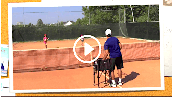 my daddy my coach - kids tennis lesson 7
