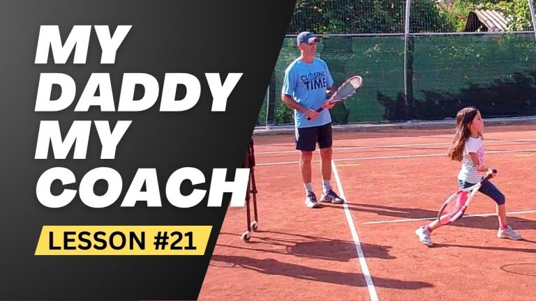 How I Taught My Kids Tennis: My Daddy / My Coach #21