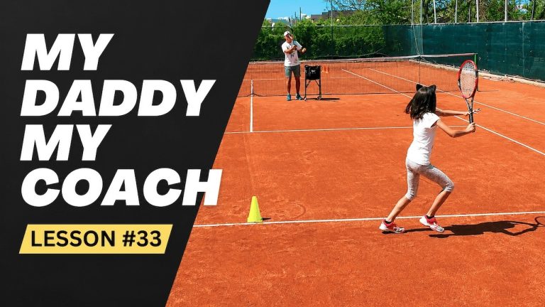 How I Taught My Kids Tennis: My Daddy / My Coach #33